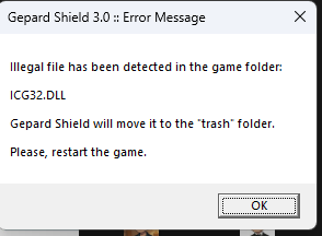 ICG32.DLL Error